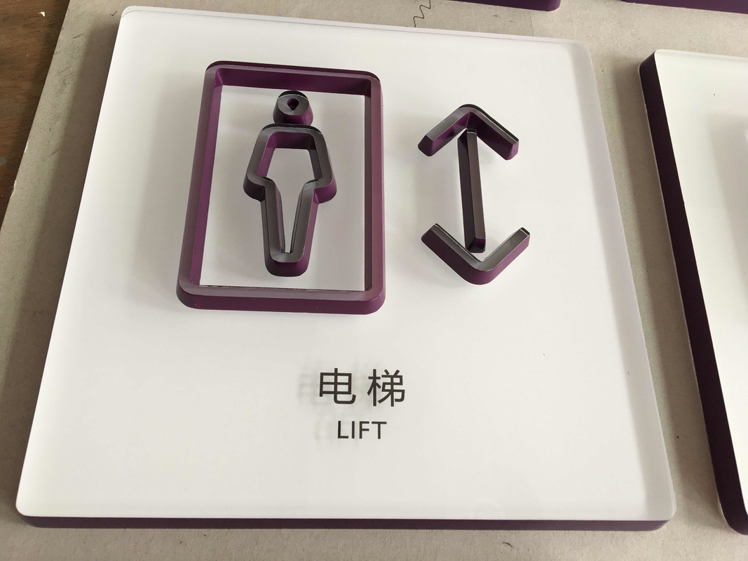 Decorative Event Directional Signage IP65 For Shopping Mall
