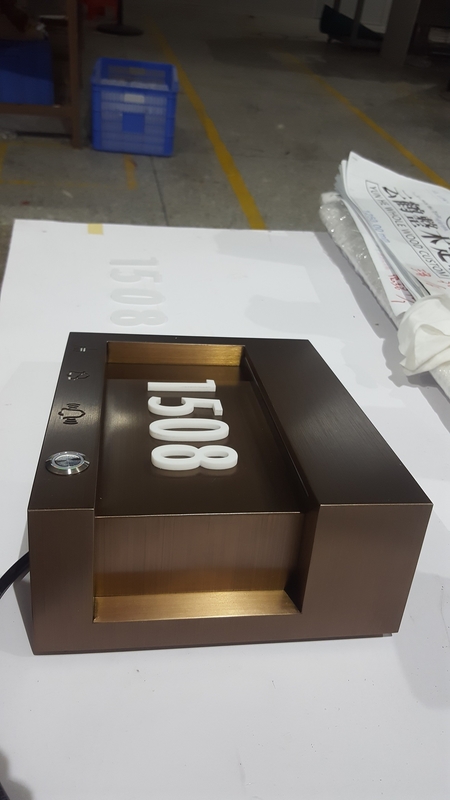 200*220mm Directional Address Signs , Indoor Wayfinding Signage